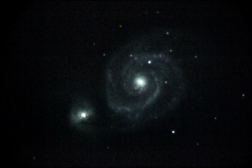The Whirlpool Galaxy, M51